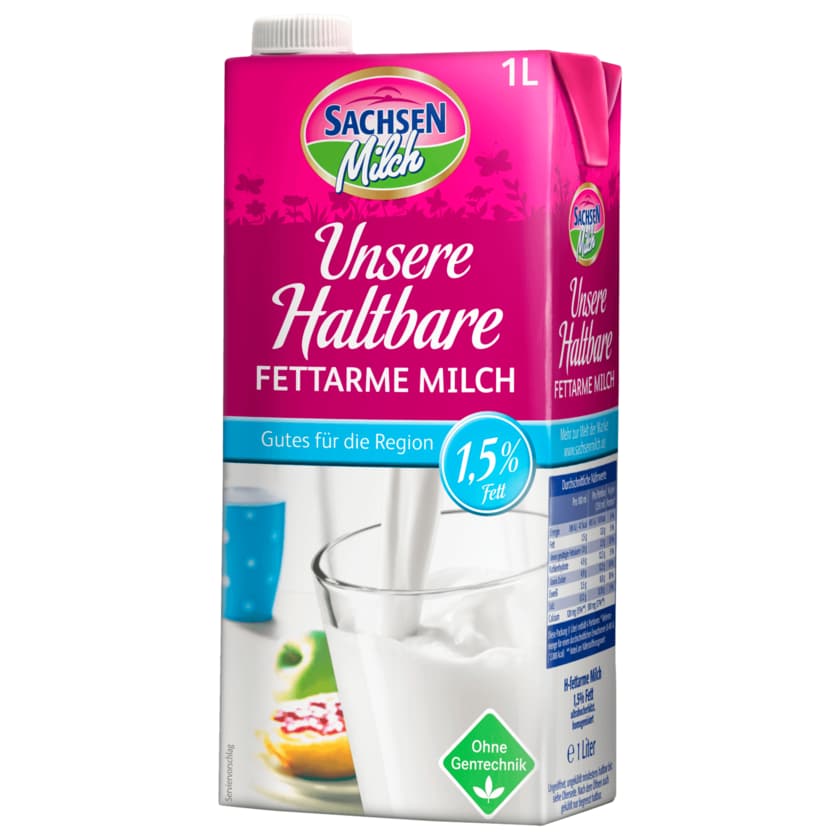 Sachsenmilch H-Milch 1,5% 1l